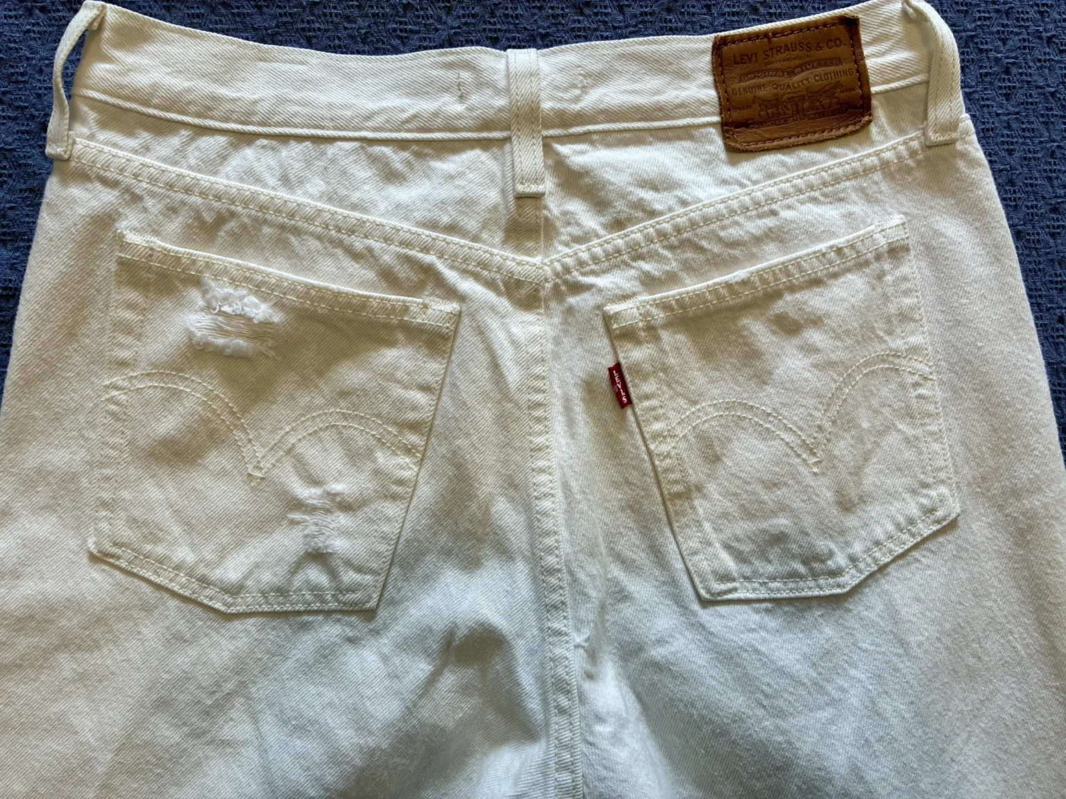 Image for White ripped denim jeans - Levi’s