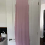 Thumbnail for Pink maternity dress