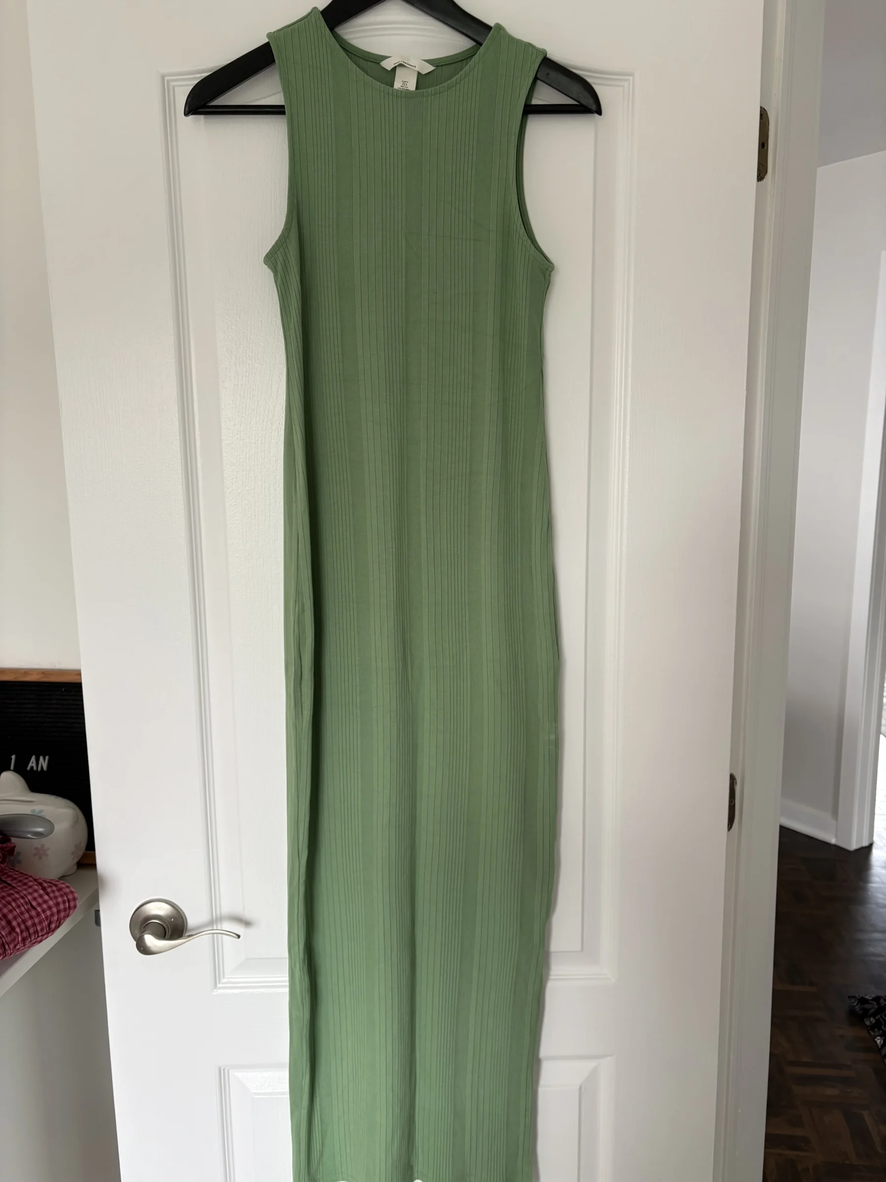 Green maternity dress HM seconde main