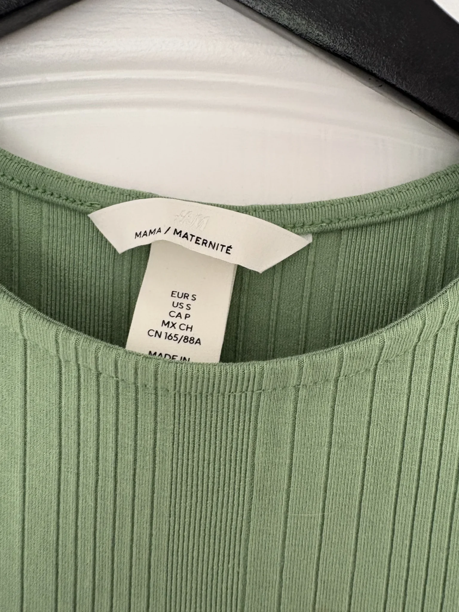 Image for Green maternity dress
