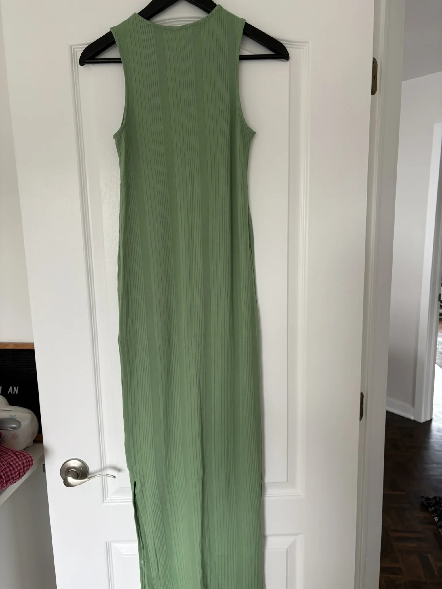 Image for Green maternity dress