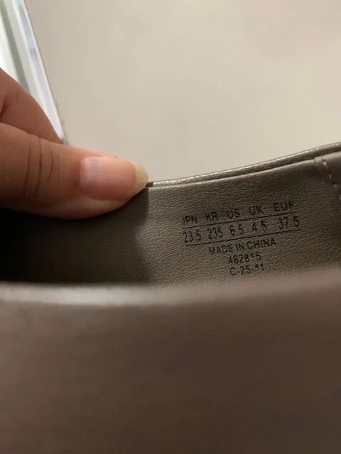 Image for Vegan leather ballet flats