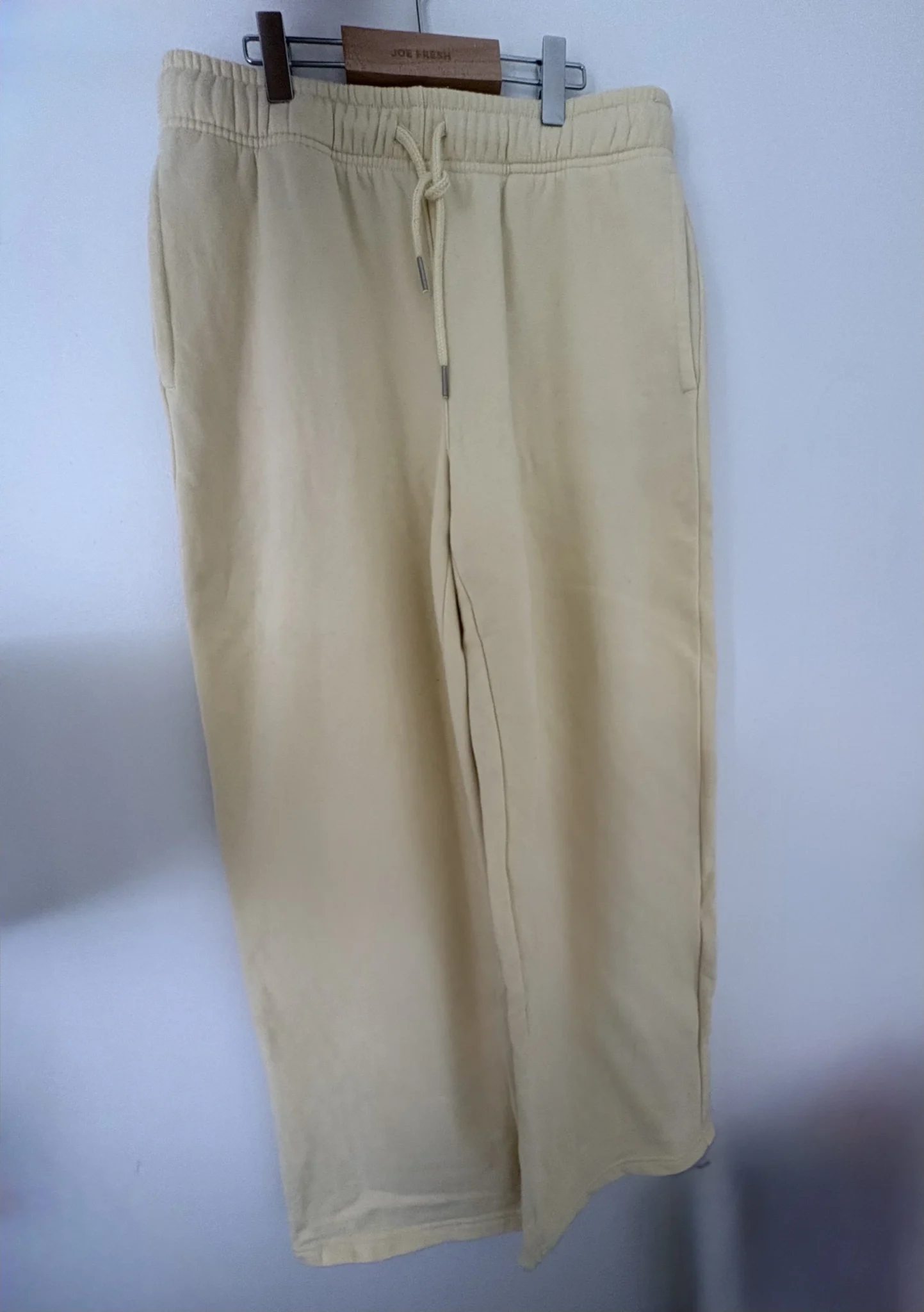 Image for Yellow jogger trousers