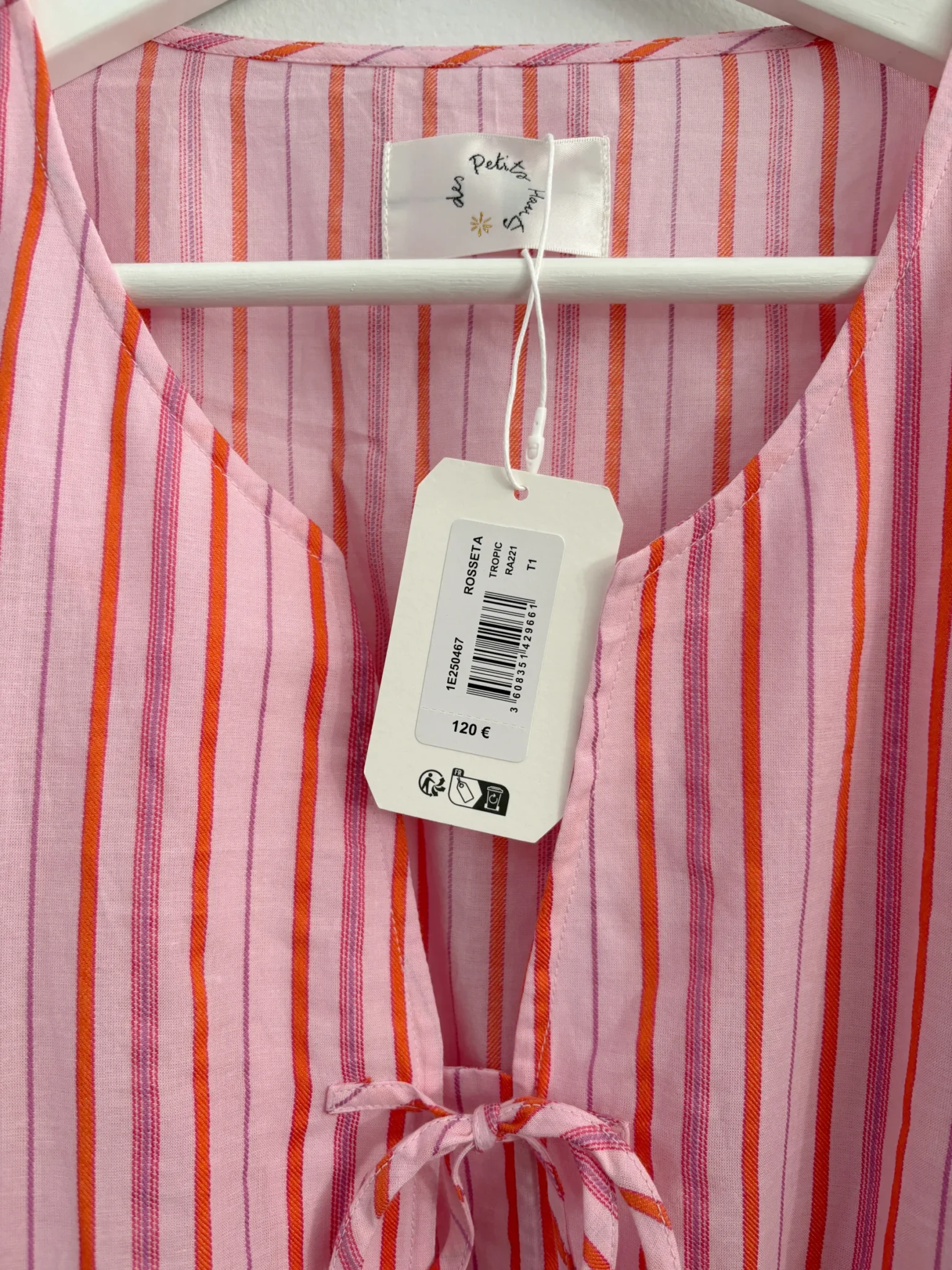 Image for Des Petits Hauts Rosseta Tropic Blouse
