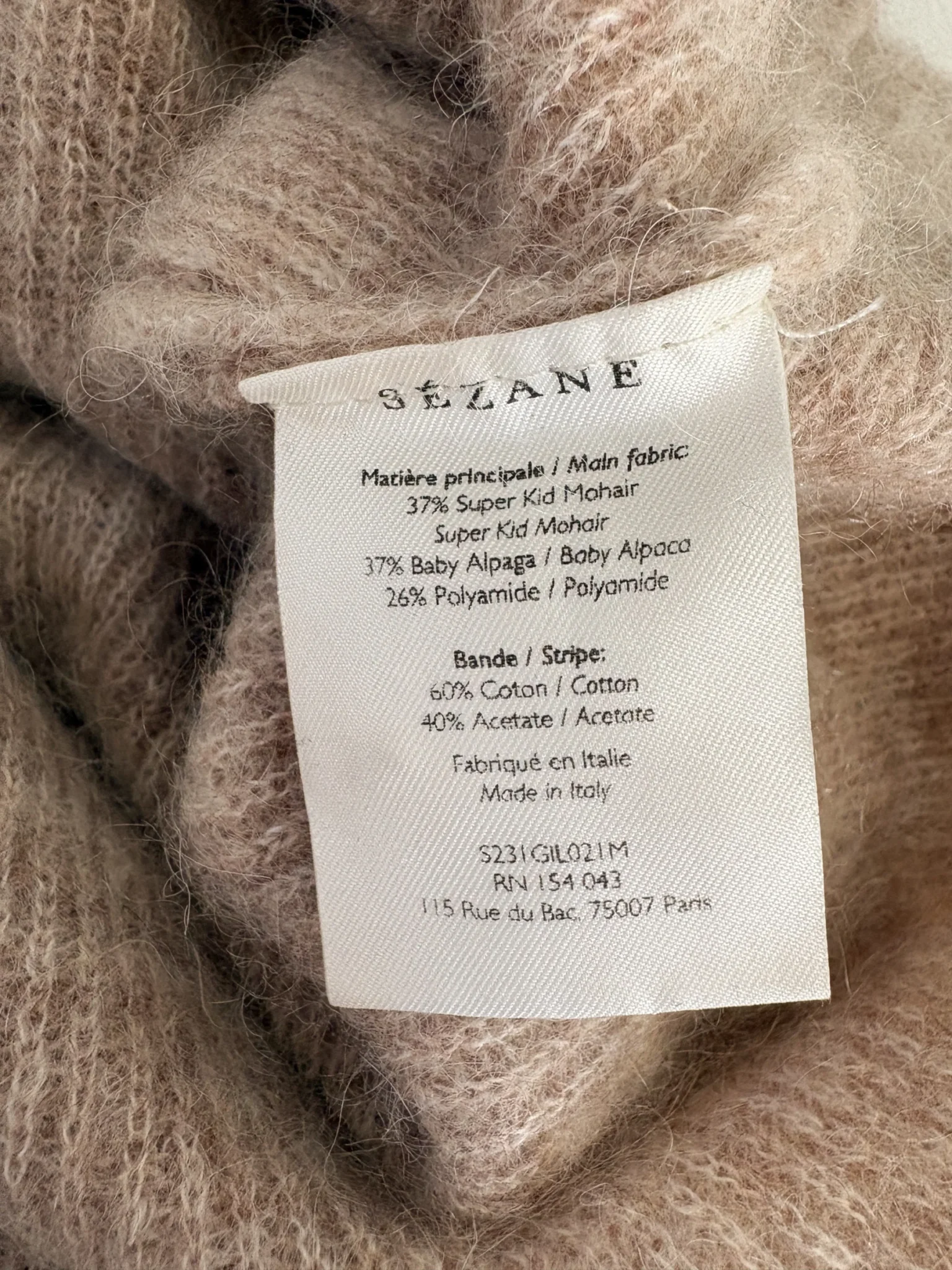 Image for Sézane Barry Cardigan
