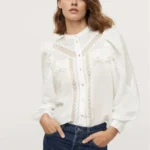Thumbnail for ♥️Blouse blanche MNG