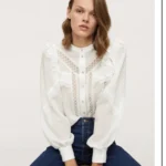 Thumbnail for ♥️Blouse blanche MNG