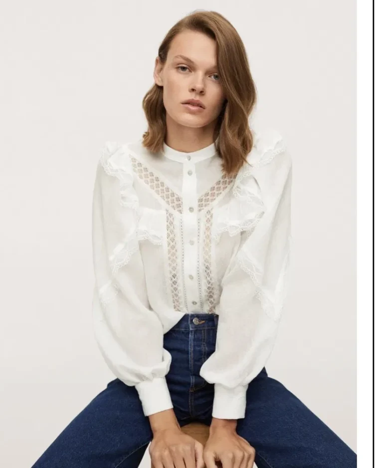 Image for ♥️Blouse blanche MNG