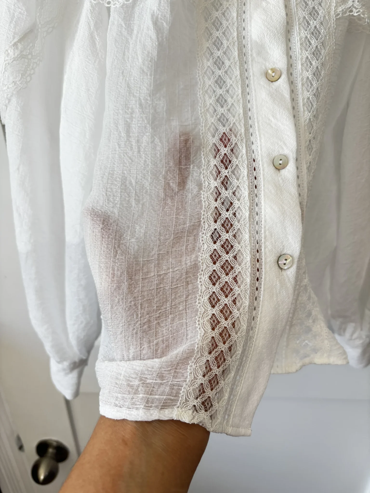 Image for ♥️Blouse blanche MNG