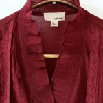 Thumbnail for ♥️Blouse rouge brique THE KORNER