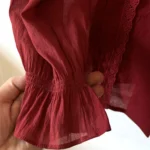 Thumbnail for ♥️Blouse rouge brique THE KORNER