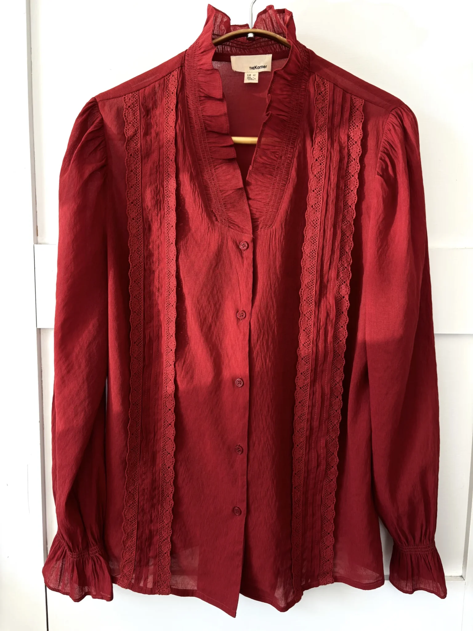 Image for ♥️Blouse rouge brique THE KORNER