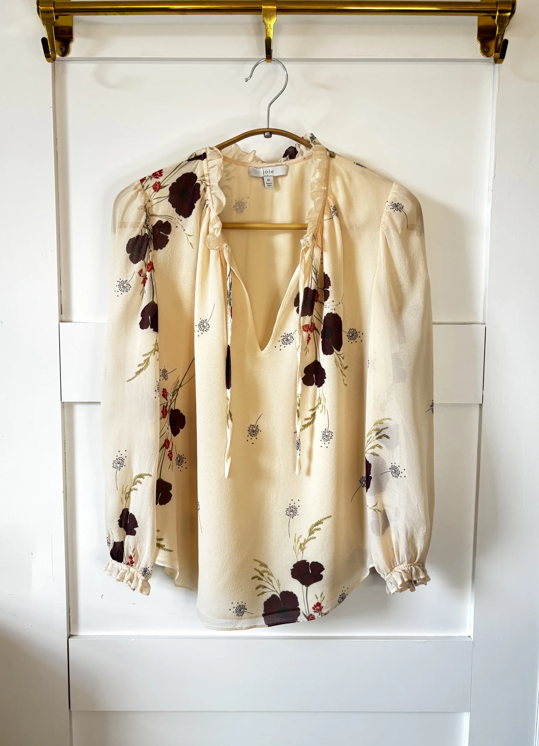 ♥️Blouse 100% soie JOIE Joie seconde main