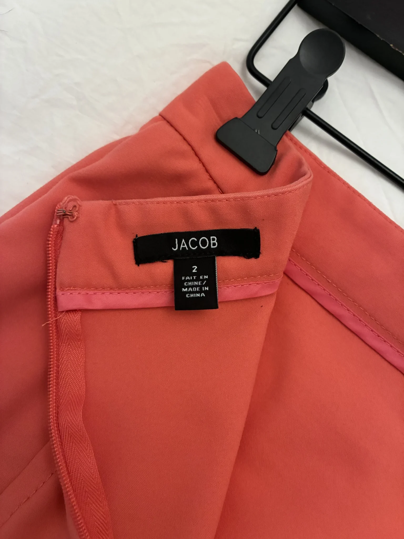 Image for Jupe tailleur Jacob corail
