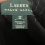 Thumbnail for Blazer noir rayée Ralph Lauren