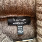 Thumbnail for Chandail de laine brun Le Chateau