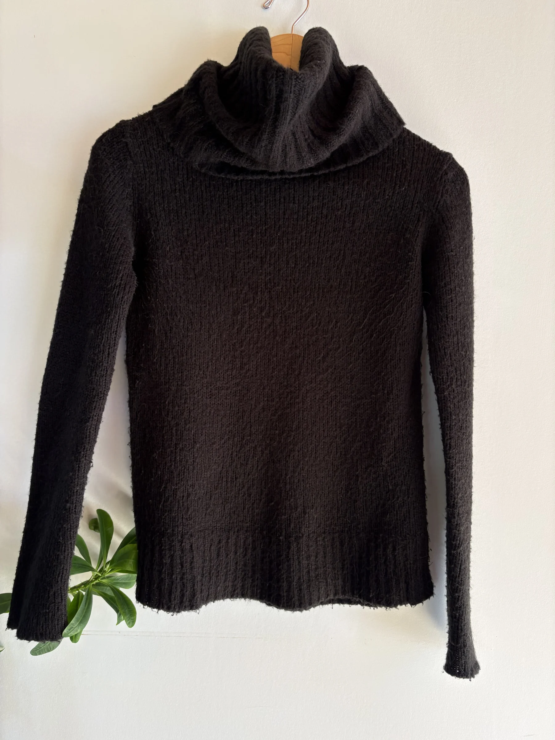 Chandail de laine noir Jacob Jacob seconde main