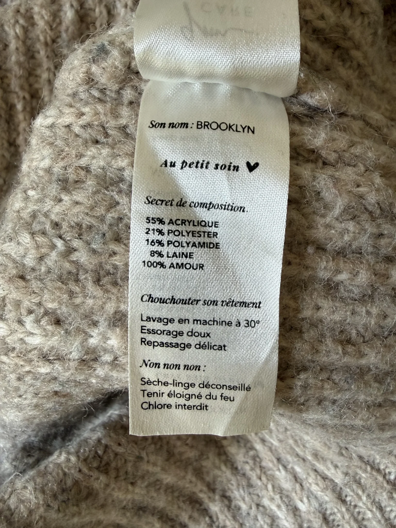 Image for Grâce & Mila jumper