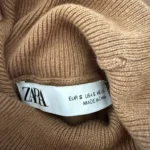 Thumbnail for Wool and cashmere roll-neck jumper