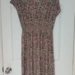 Thumbnail for Long dress with 🌸 patterns
