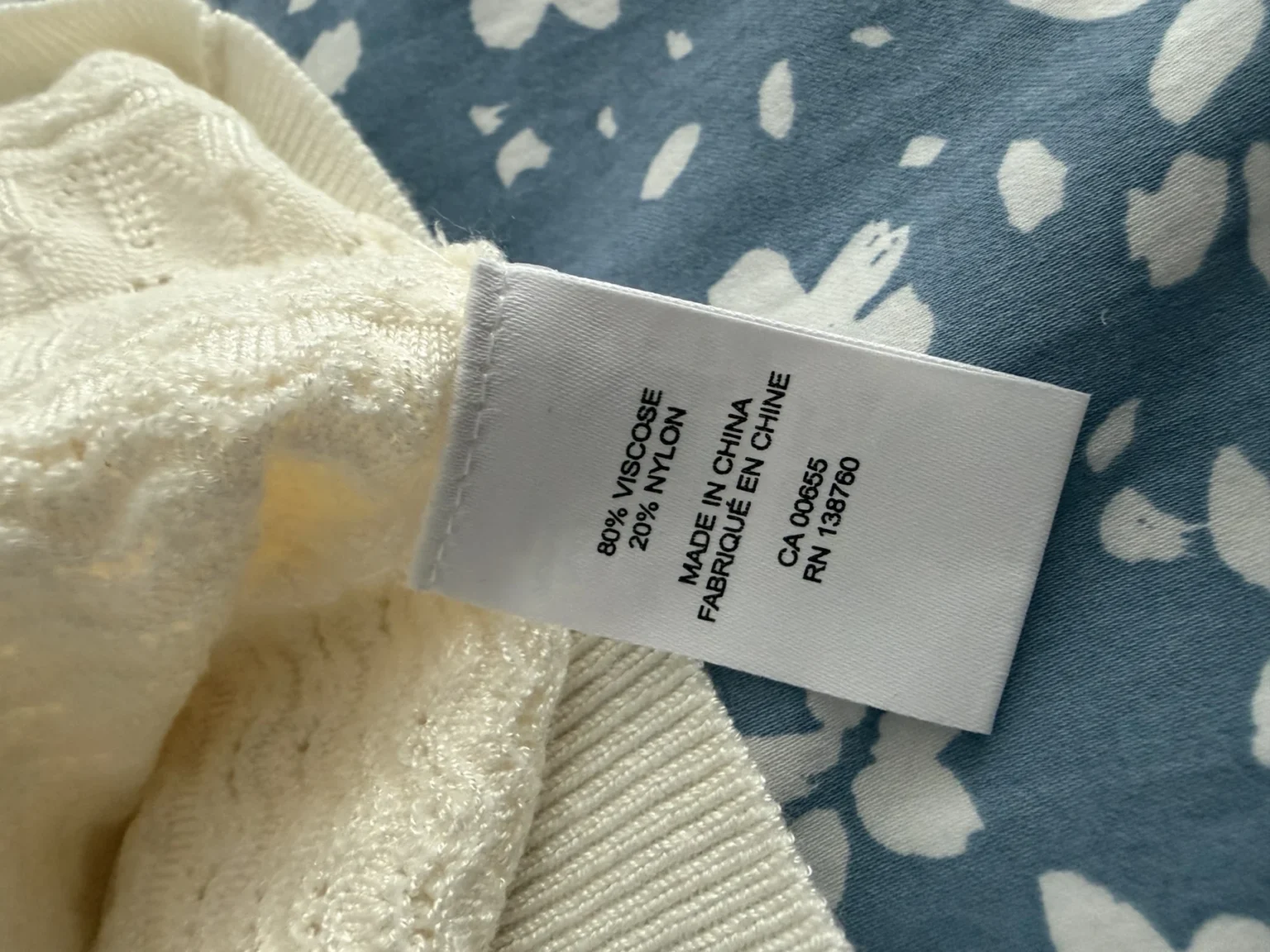 Image for Cream-coloured ribbed jumper
