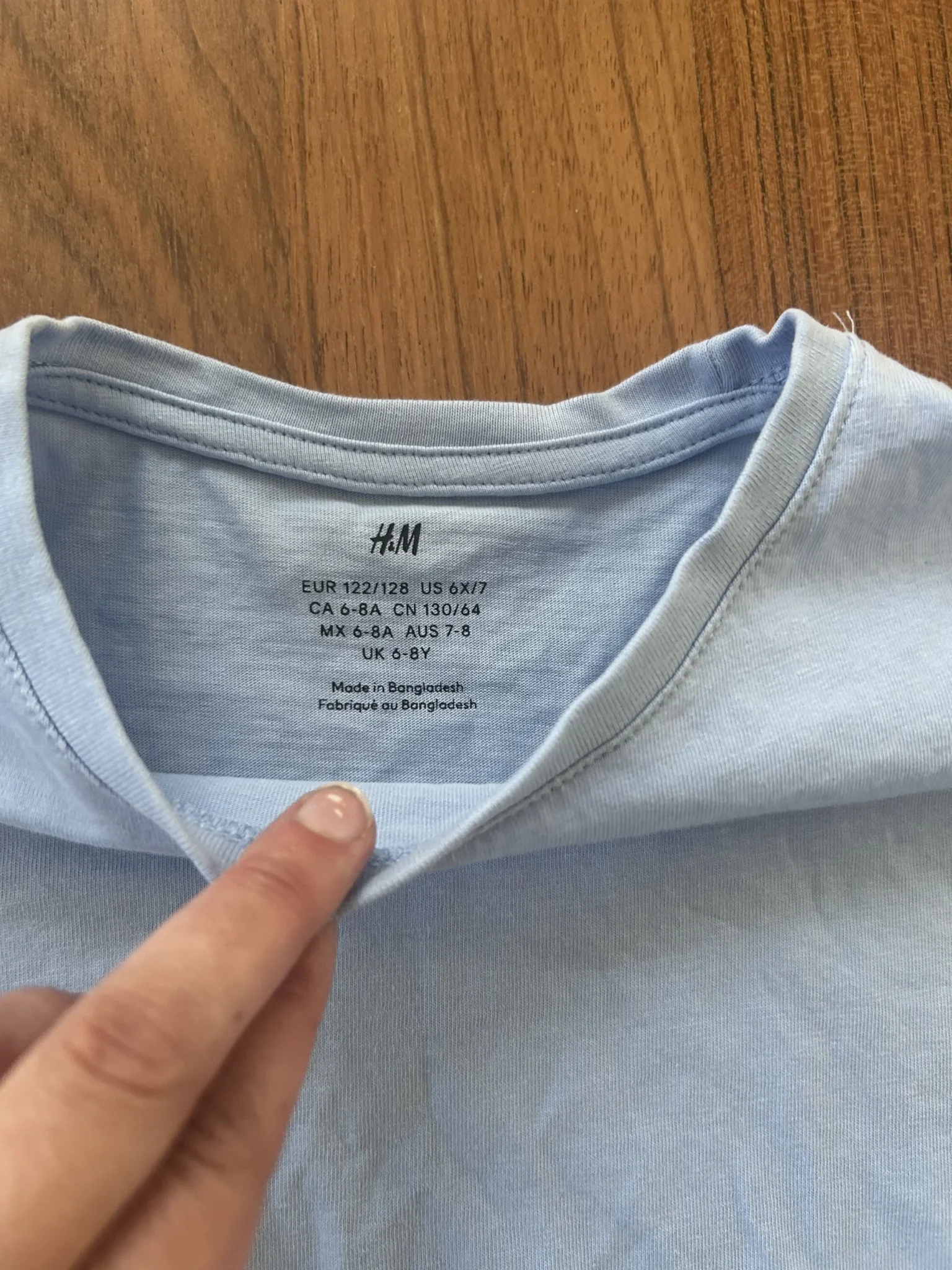 Image for T-shirt, H&M, 6–8T