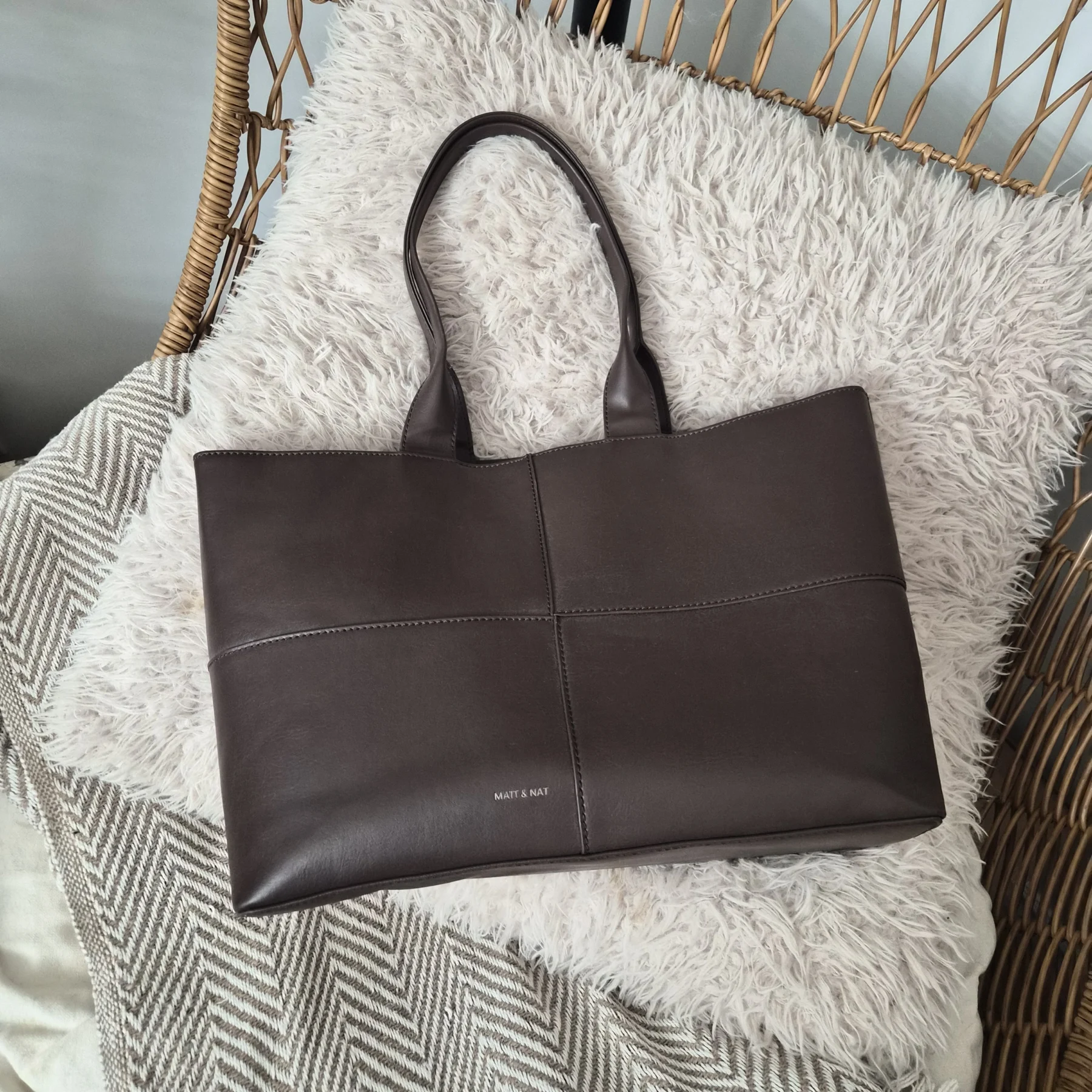 Tristan Matt & Nat tote bag Matt and Nat seconde main