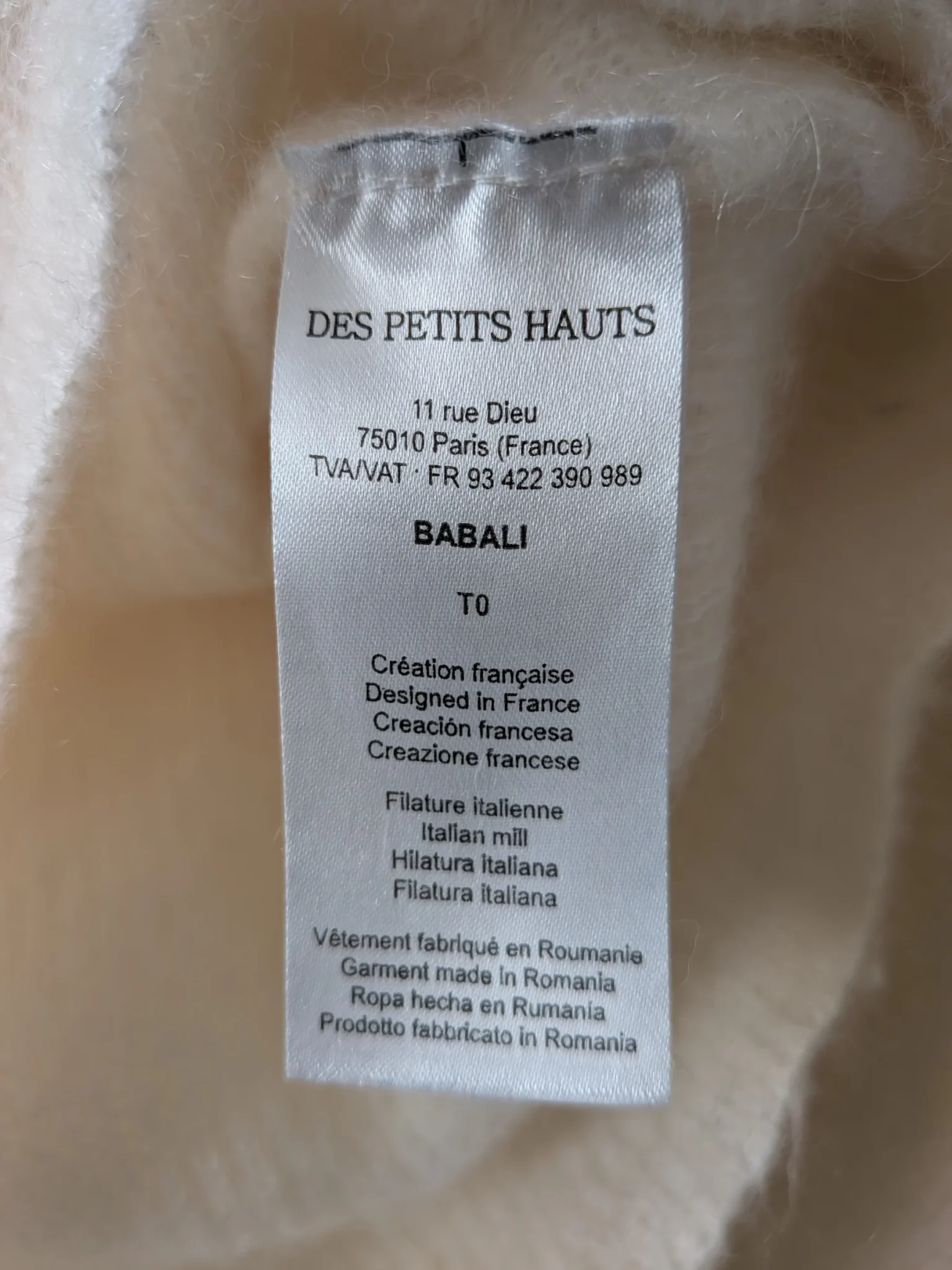Image for Des Petits Hauts jumper