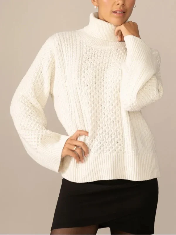Featured image for Rachel cable-knit jumper
