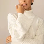 Thumbnail for Rachel cable-knit jumper