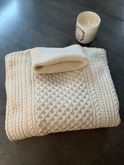 Image for Rachel cable-knit jumper