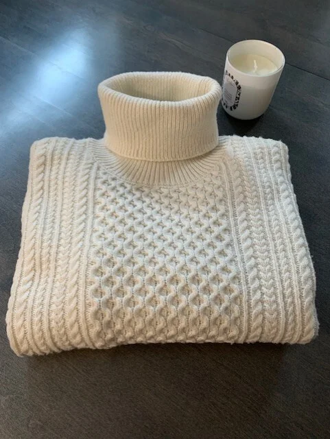 Image for Rachel cable-knit jumper