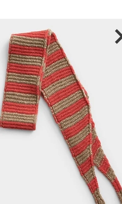 Narrow cashmere scarf *Other seconde main
