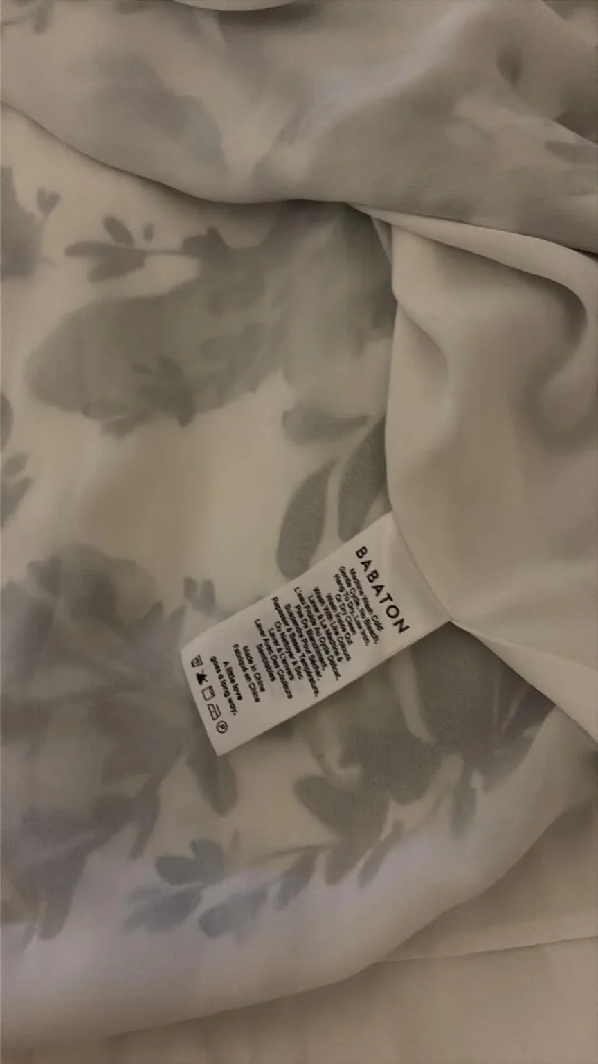 Image for Babaton short crepe dress
