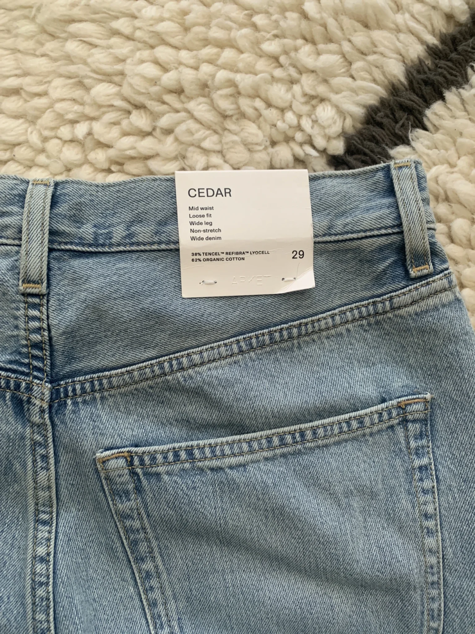 Image for Arket wide-leg jeans