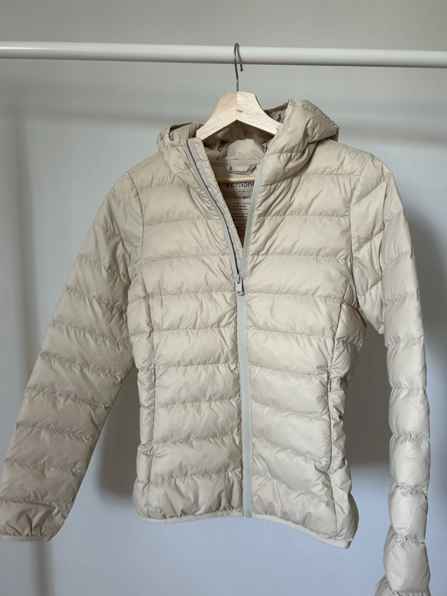 Image for Lightweight quilted down coat – Simons – XS