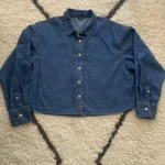 Featured thumbnail for J.Crew cropped denim shirt