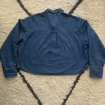 Thumbnail for J.Crew cropped denim shirt