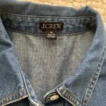 Thumbnail for J.Crew cropped denim shirt