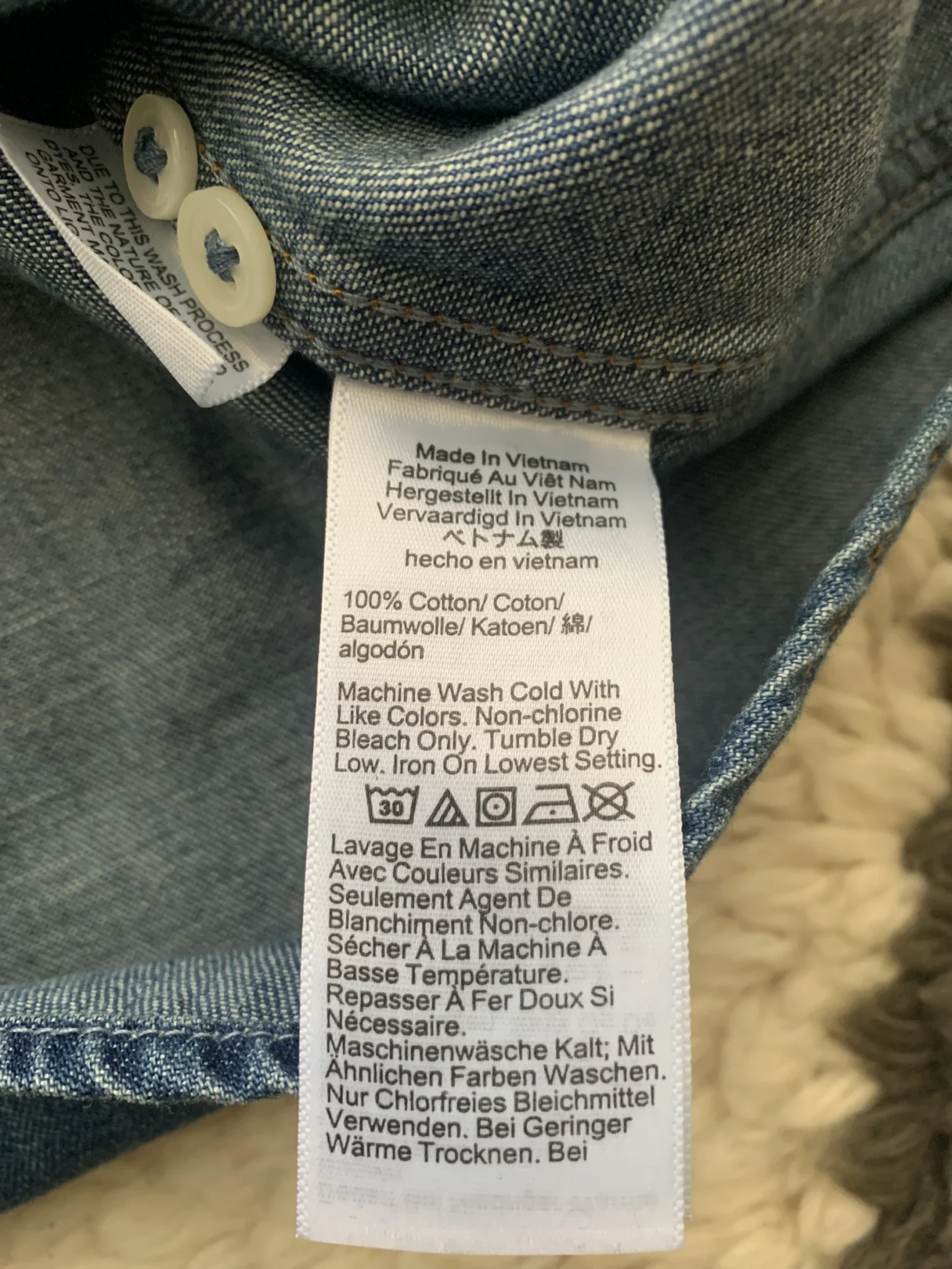 Image for J.Crew cropped denim shirt
