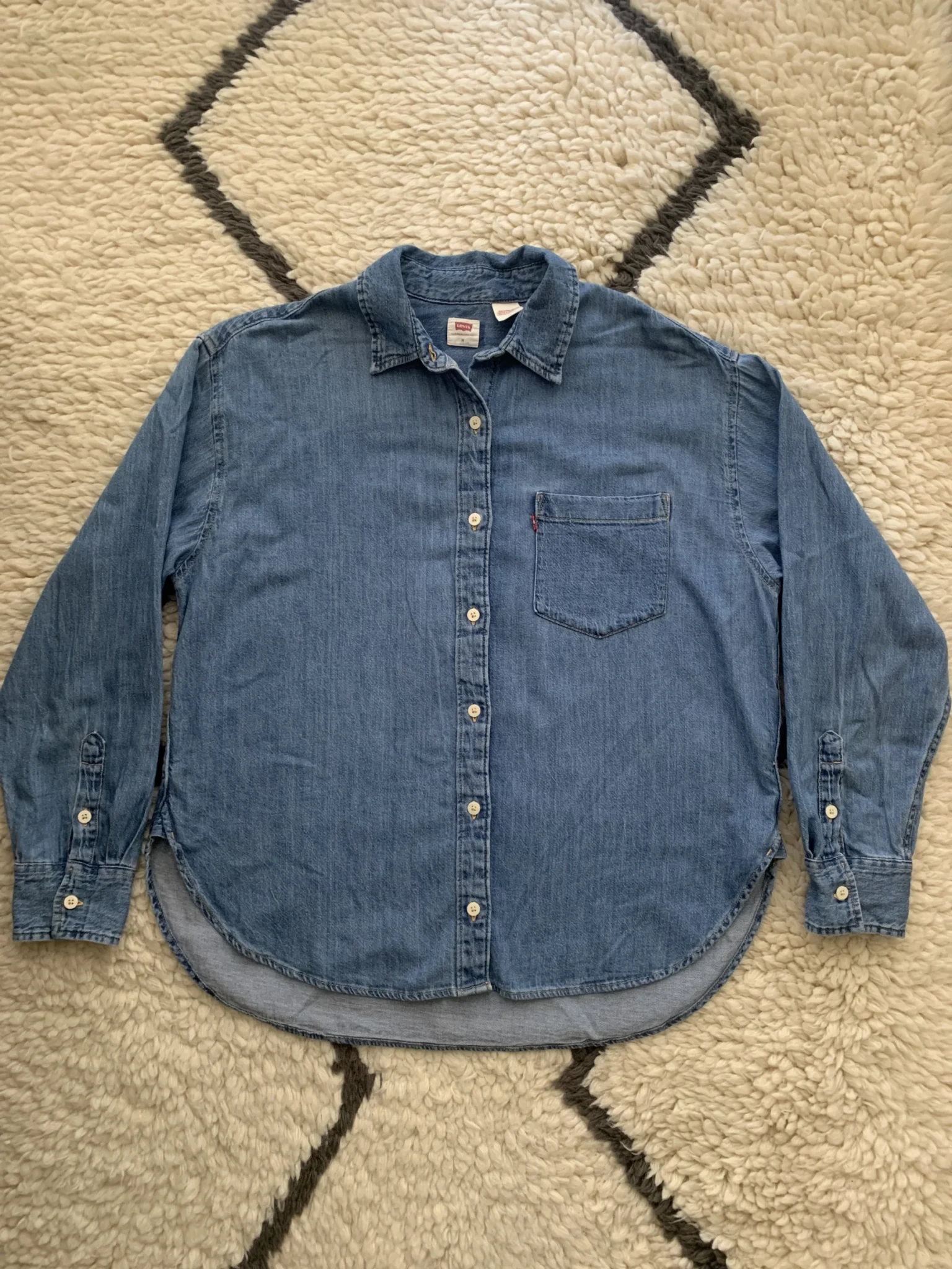 Featured image for Levi’s denim shirt