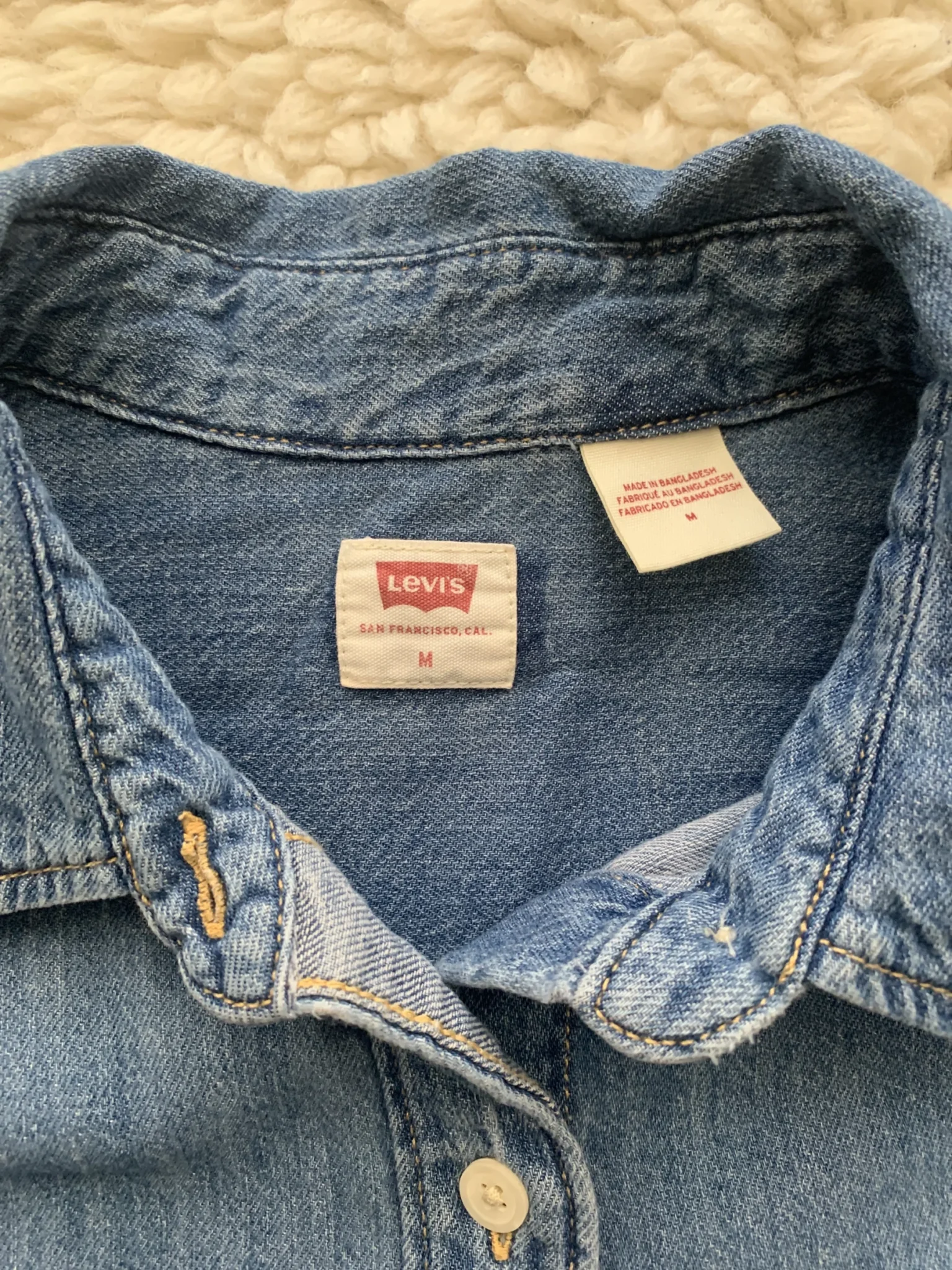 Image for Levi’s denim shirt