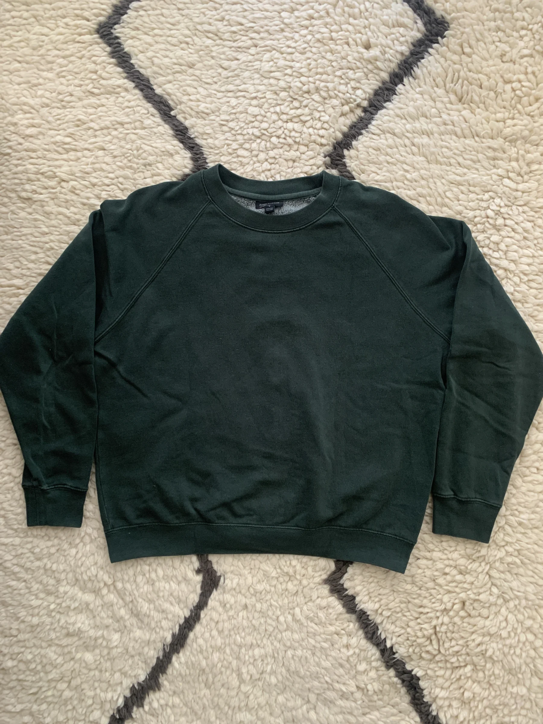 Frank And Oak forest green fleece Frank and Oak seconde main
