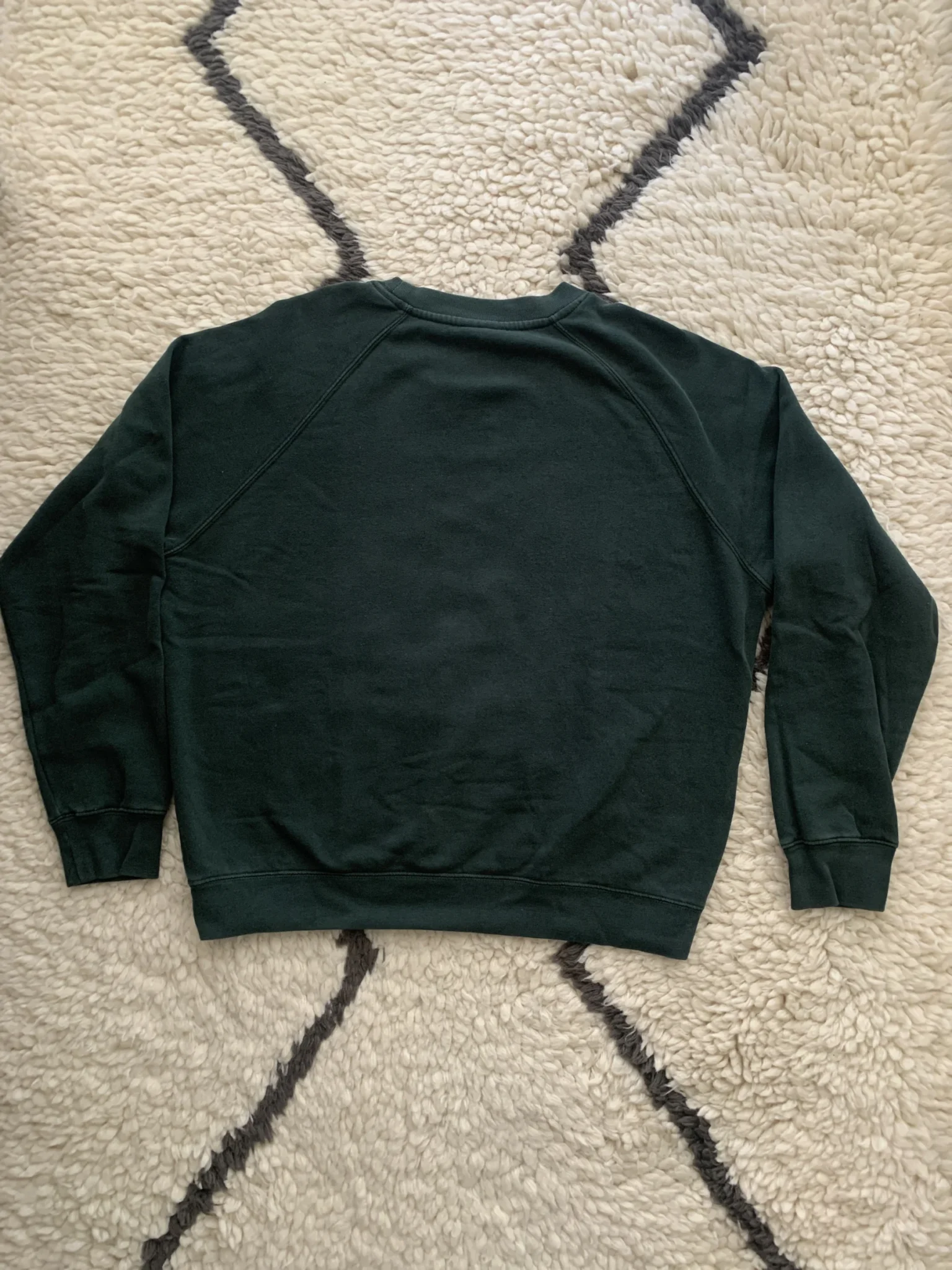 Image for Frank And Oak forest green fleece