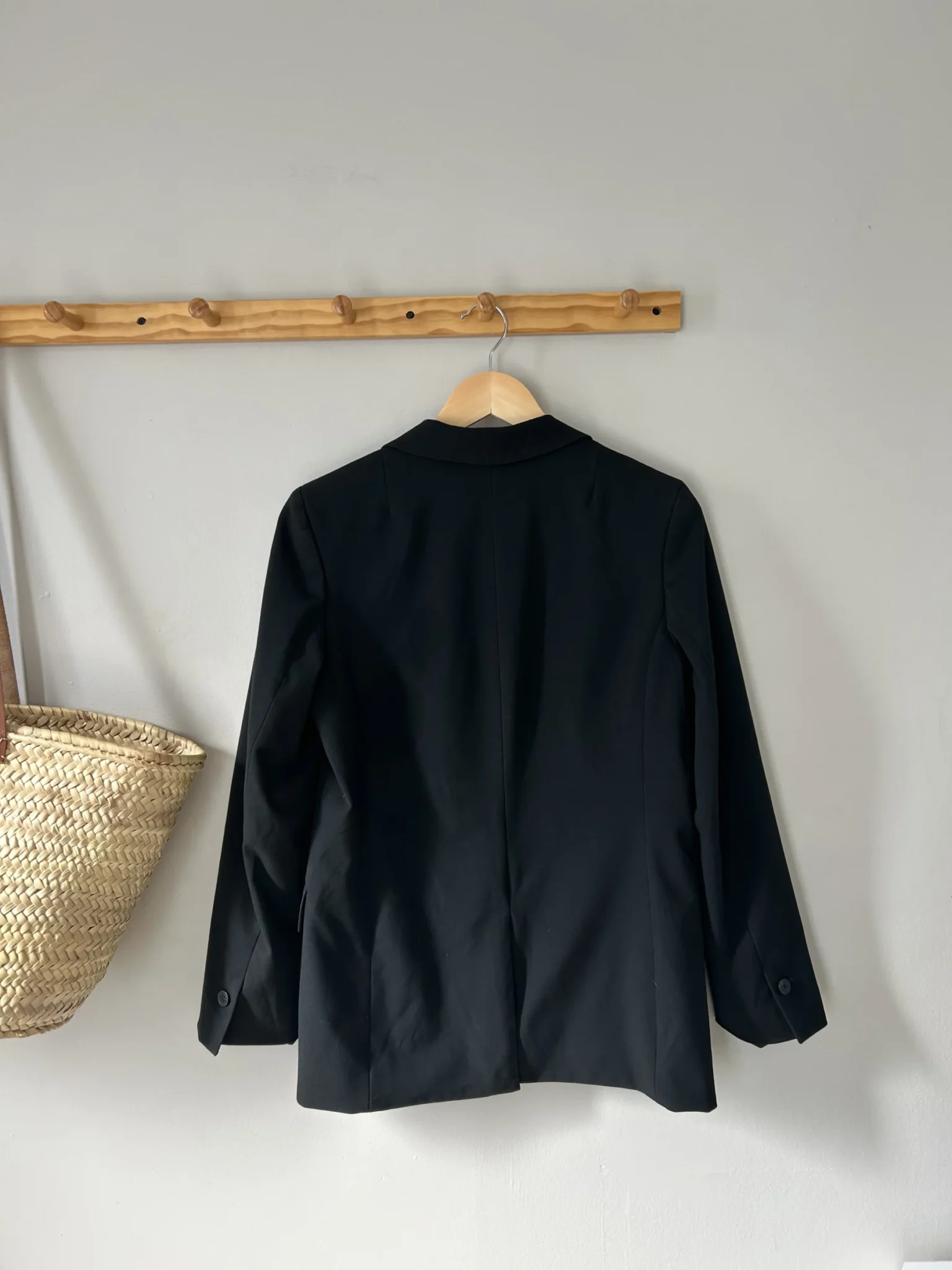 Image for Loose-fitting jacket – Black, size XS