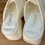 Thumbnail for White platform sandals