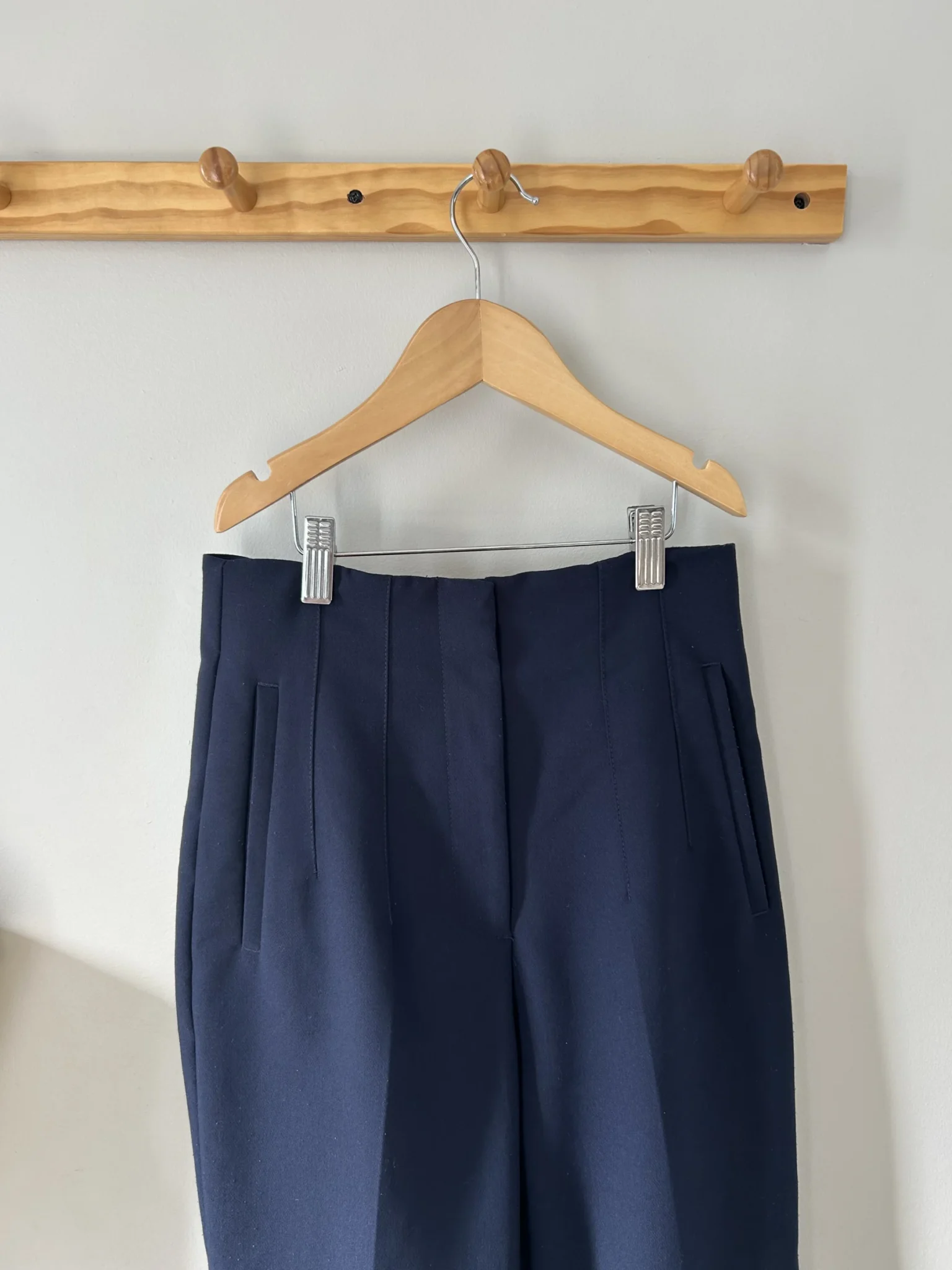 Image for Navy work trousers – Zara, XS