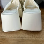 Thumbnail for White platform sandals