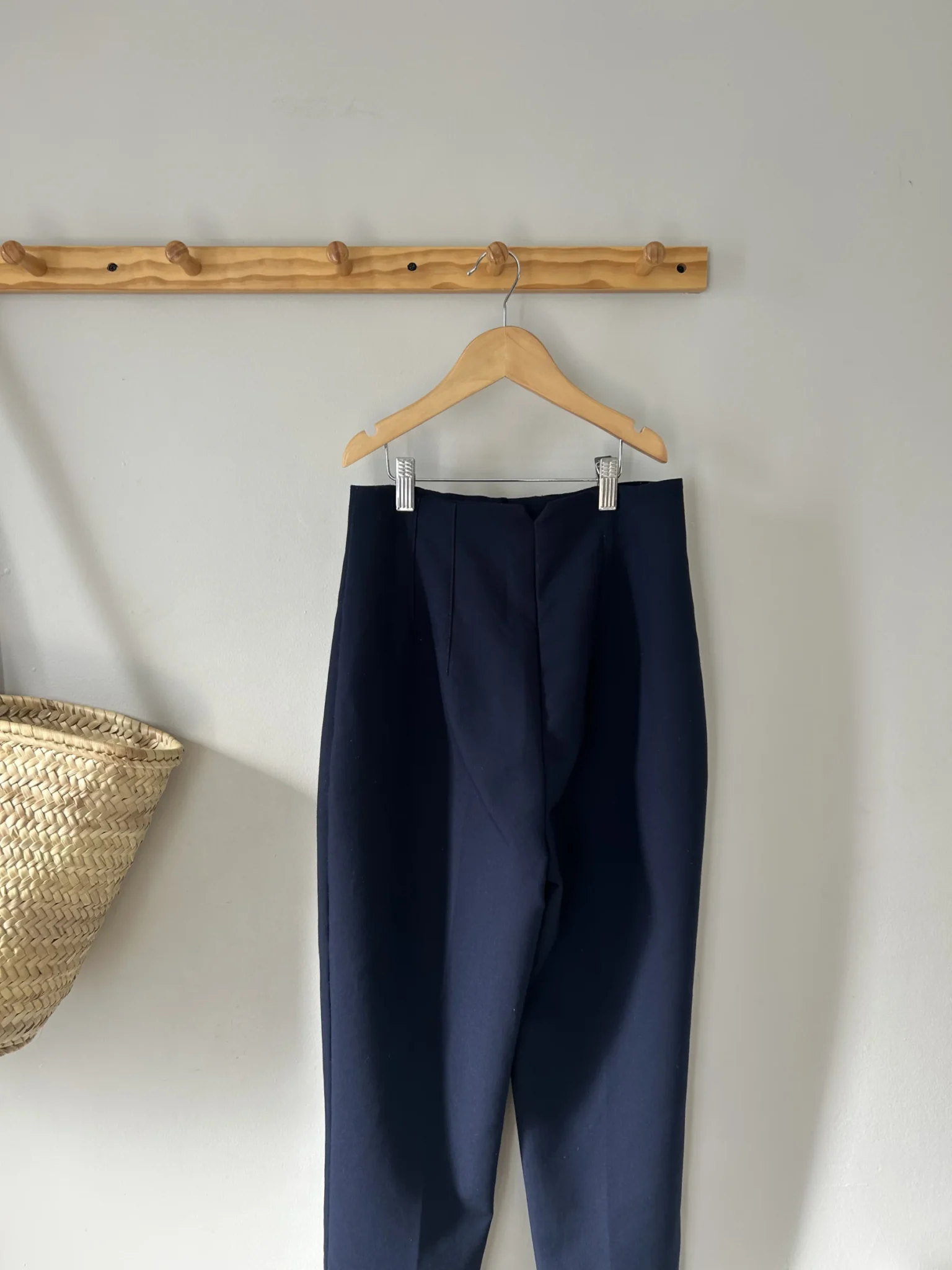 Image for Navy work trousers – Zara, XS