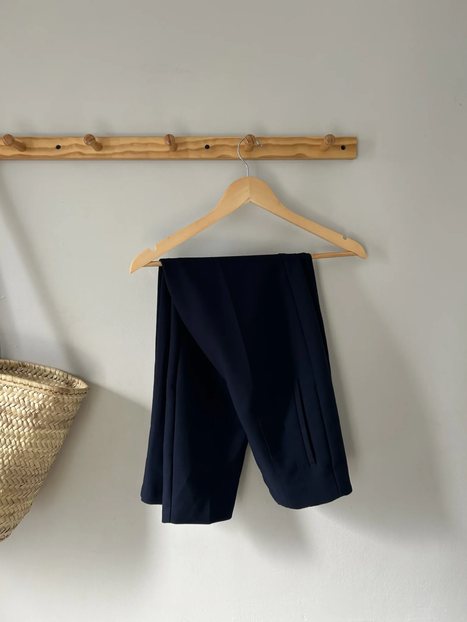 Image for Navy work trousers – Zara, XS